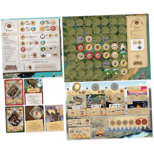 Corps of Discovery – Cooperative Adventure Board Game by Off the Page Games | 1–4 Players | Ages 14+ | 45–75 Min - Origins Award Nominee - style: Base Game