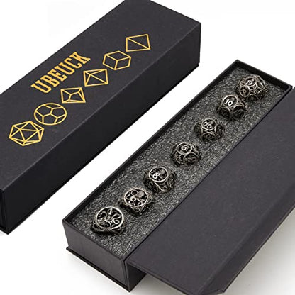 Dragon dice Set (Antique Bronze) - color: Antique Bronze