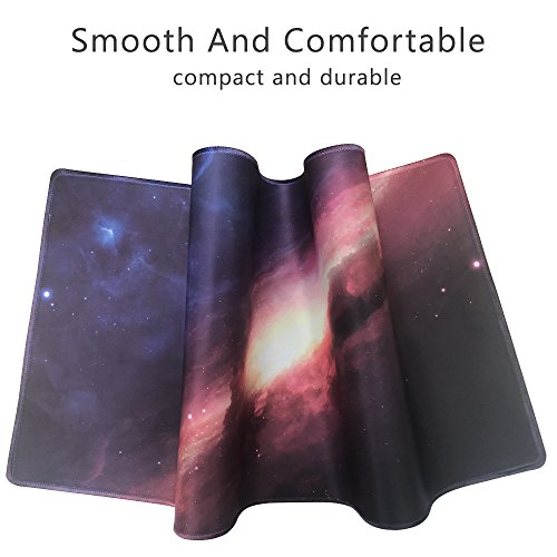 XXL Professional Large Mouse Pad & Computer Game Mouse Mat (35.4x15.7x0.1IN, 90x40 sky001) - color: 90x40 sky001, size: 35.4x15.7x0.1IN