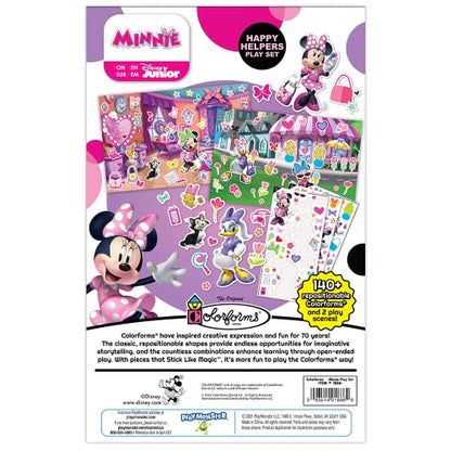 Colorforms — Disney Minnie Mouse Box Set — Pieces Stick Like Magic! — Fun Storytelling Play — Ages 3+ - style: Minnie Mouse