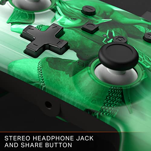 PowerA Enhanced Wired Controller for Nintendo Switch - Heroic Link, Nintendo Switch - OLED Model, Gamepad, Game controller, Wired controller, Officially licensed