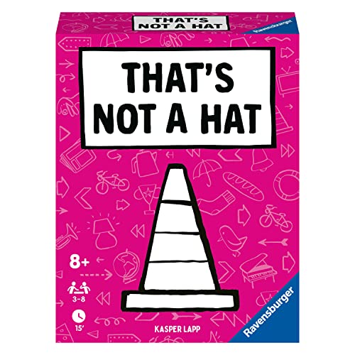 Ravensburger That's Not A Hat - Fun Bluffing & Memory Party Game for All Ages Components | Ideal for Family Gatherings | Great Replay Value | FSC-Certified Materials - style: That's Not A Hat