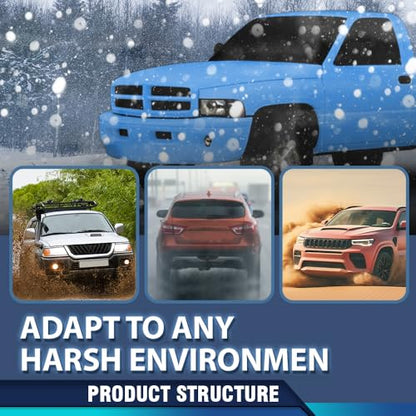 PIT66 Under Hood Insulation Pad Compatible with Dodge Ram 1500 1994 1995 1996 1997 1998 1999 2000 2001(Not Fit Durango Or Dakota, Not Fit for Diesel) - style: 1994-2001 Dodge Ram 1500
