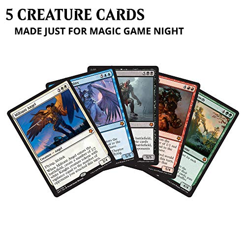 Magic: The Gathering Magic Game Night | Card Game for 2-5 Players | 5 Decks | 5 Dice | Accessories
