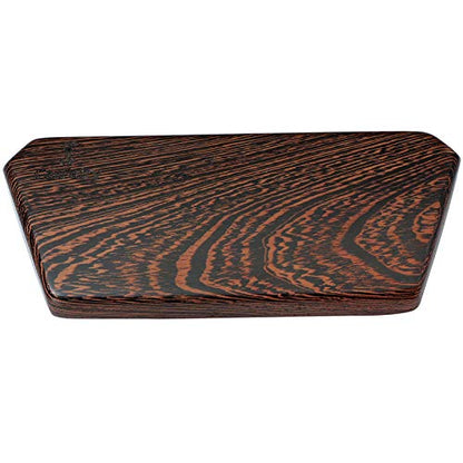 Wooden Keyboard Wrist Rest and Mouse Pad - Solid Wood Palm Guard for Keyboard and Mouse - Wenge, 6.9in - color: Wenge, size: 6.9in