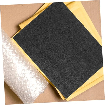 OSALADI Pick and Pluck Foam Insert 33x25cm Shock-Absorbing Black Foam Padding for Tool Boxes Jewelry Boxes and Game Cases for Packing and Shipping Supplies