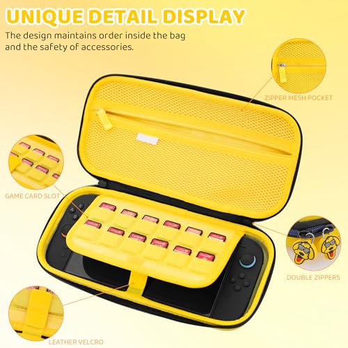 FUNDIARY SWITCH 2 Carrying Cases (Yellow) - color: Yellow