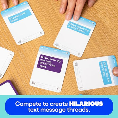 New Phone, Who Dis? Family Edition By Relatable, A Fun Choice For Games And Card Games For Family Gatherings, Great For Kids Games, Includes 150 Inbox Cards, 300 Reply Cards, And Instructions - style: Family