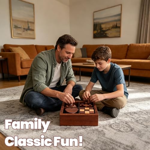 Wooden Brain Teaser Puzzles for Adults Teens - Brain Teaser Puzzles with Wooden Box 3D Puzzle Game Toys for Adults Teens - Unlock Interlocking Wooden Puzzle Adults Teens IQ Education Smart Toys - color: Style B