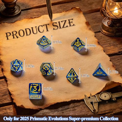 DEDC 24 PCS DND Dice Set, 3 Mystery Bags for Dice Goblins and RPG Games | DND Dice Set DND Gifts for Dungeons and Dragons DMs, 1 in 10 Legendary Dice with Random Polyhedral Dice - size: 3 Pack