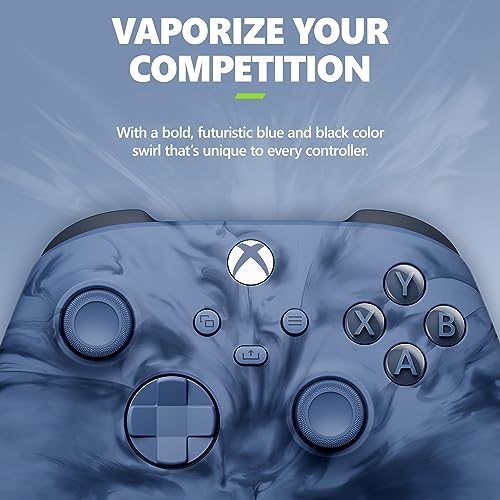 Xbox Special Edition Wireless Gaming Controller – Stormcloud Vapor Series X|S, One, Windows PC, Android, and iOS - color: Midnight Blue