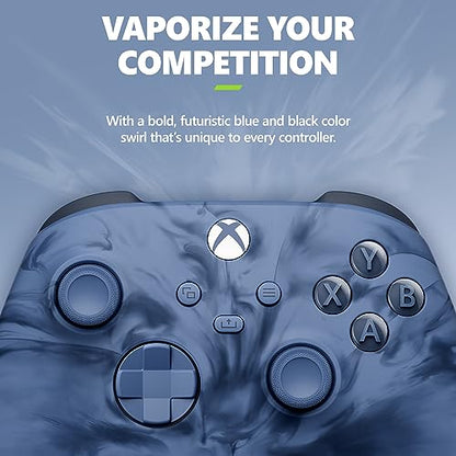 Xbox Special Edition Wireless Gaming Controller – Stormcloud Vapor Series X|S, One, Windows PC, Android, and iOS - color: Midnight Blue