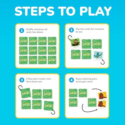 MasterPieces Kids Games - Sesame Street Matching Game - Fun for Kids and Family - Laugh and Learn - style: Sesame Street