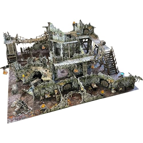 Maladum Beyond the Vaults - Fantasy Dungeon Crawler Game Immersive Terrain Solo, Co-op and Adversarial Play