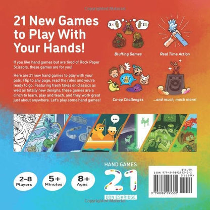 Hand Games 21: New Hand Games for Friends & Families