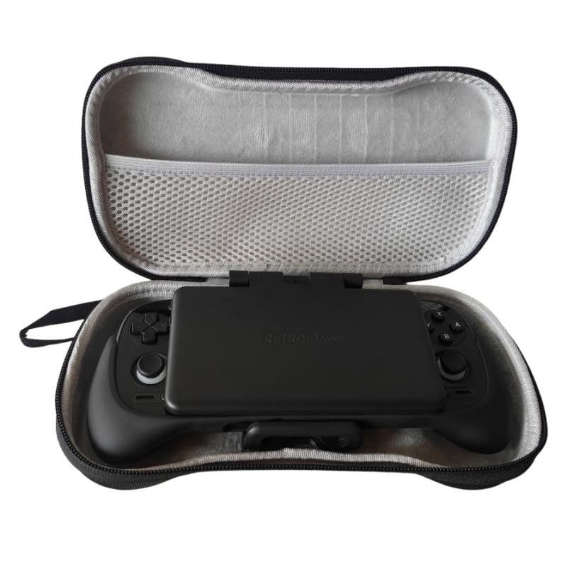 Shockproof Handheld Hard Carrying Case For Retroid Pocket 5 Screen Case, Portable Hard Shell Travel Bag Organizer Can Storage Game Console & Grip Cover