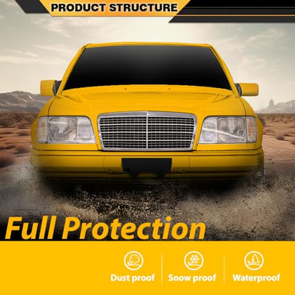 Hood Insulation Pad Compatible with Benz W124 E Class 1990-1995,300CE 300E 300TE 1990-1993,400E 500E 1992-1993,E320 E420 1994-1995,E500 1994 1246820726 - style: 1990-1995 Benz