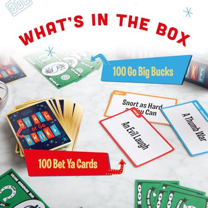 Go Big or Go Broke Family Party Card Game for Kids Ages 8+ EAP Toy & Games | Fast paced interactive strategy game for kids, families, classroom, birthdays, sleepovers, travel & gatherings