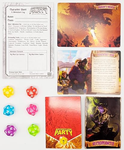 Smirk & Dagger Adventure Party: The Role Playing Party, Board Game | For 3 to 8 Players and Ages 14+