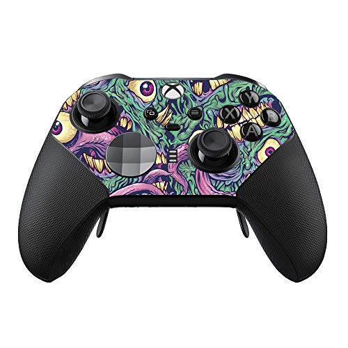 MightySkins Skin Compatible with Xbox Elite Series 2 Controller - Eyes and Teeth | Protective, Durable, and Unique Vinyl Decal wrap Cover | Easy to Apply, Remove, and Change Styles | Made in The USA