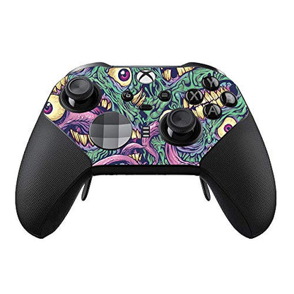 MightySkins Skin Compatible with Xbox Elite Series 2 Controller - Eyes and Teeth | Protective, Durable, and Unique Vinyl Decal wrap Cover | Easy to Apply, Remove, and Change Styles | Made in The USA