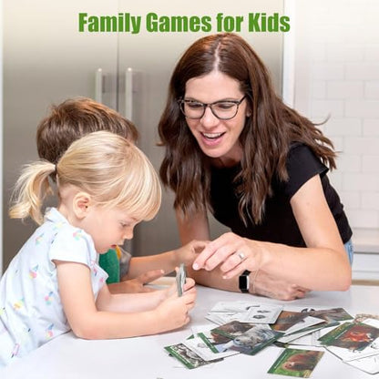 MEROCO Forest Animals Tracks Cards for Kids,Animal Tracks Matching Game Flash Cards,Homeschool Animal Games Kids Learning Educational Toys Preschool Autism Learning Materials - style: Forest Animals And Birds Tracks Cards
