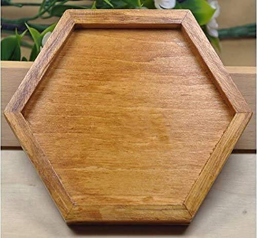 KINGZHUO Hexagon Tangram Puzzle Wooden Puzzle for Children and Adults Challenging Puzzles Wooden Brain Teasers Puzzle for Adults Puzzles Games Family Portable Brain Games Tangrams for Adults