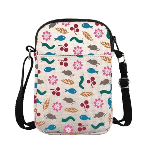 JXGZSO Board Game Gift Board Game Lover Gaming Crossbody Bag