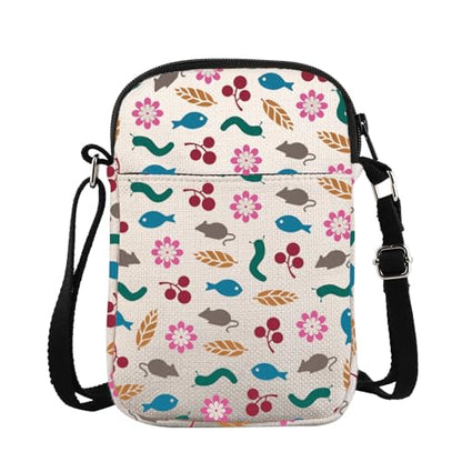 JXGZSO Board Game Gift Board Game Lover Gaming Crossbody Bag