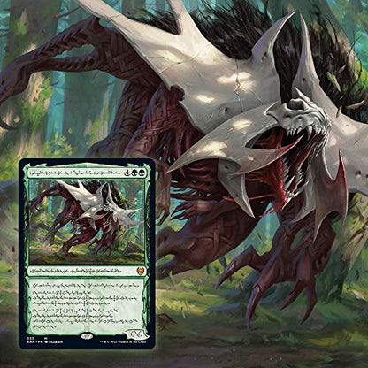 Magic: The Gathering Kaldheim Bundle | 10 Draft Boosters (150 Magic Cards) + Accessories