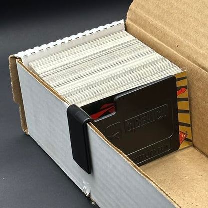 SIDEKICK Mini Card Box Divider (5-Pack) Trading/Gaming/Baseball Card Storage Box Divider Protect What You Collect - Proudly Made in the USA - color: Black