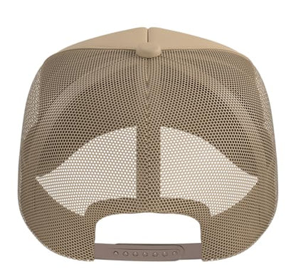 Escape Room Game Lockpicking Puzzle Room Exit Game Trucker Hat with Adjustable Mesh Back - color: Khaki