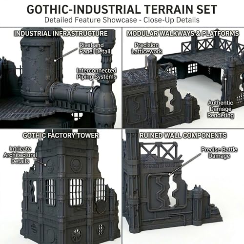 Forge of Pavonis Distillary 28mm SciFi Wargame Terrain