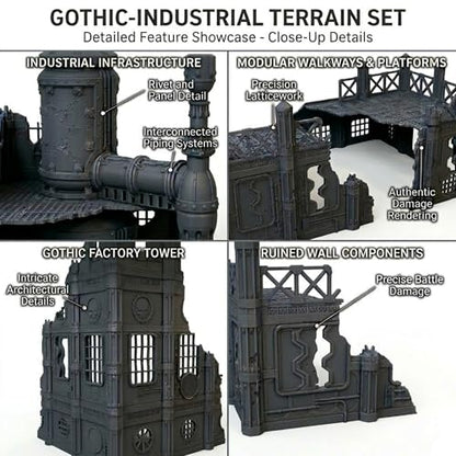 Forge of Pavonis Distillary 28mm SciFi Wargame Terrain