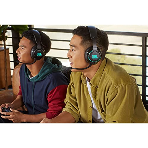 JBL Quantum 810 Wireless - Wireless over-ear performance gaming headset with Active Noise Cancelling and Bluetooth, up to 43 hours of battery life, Hi-Res 50mm drivers (Black) - style: JBL Quantum 810 Wireless