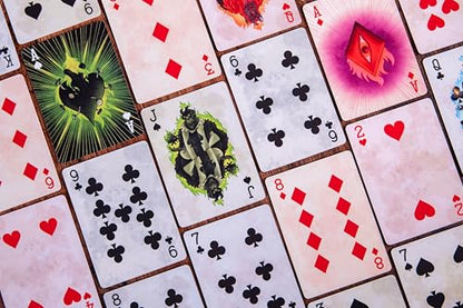 Devir - Ace of Spades Card Game, Solo & Cooperative Poker-Based Strategy Game with Western Horror Theme, Strategy Game, Ages 14+, 1–2 Players, Playtime 40, (English Version)