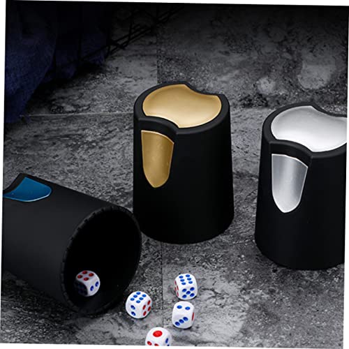 KOMBIUDA 1pc Premium Plastic Dice Cup Storage Container for Ktv Bar Portable Dice Holder and Party Games Lightweight Design for and Storage