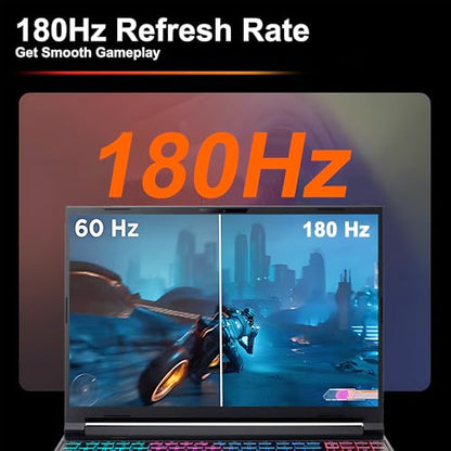 iCarp Customized Laptop Made with Acer Nitro V Slim Gaming AI Laptop 16" WQXGA 180Hz AMD 8-core Ryzen 7 260 (>i7-13700H) 16GB/32GB/64GB RAM 512GB/1TB/2TB/4TB SSD GeForce RTX 5070 798 Tops Win11 - style: Ryzen 7 260 + RTX 5070