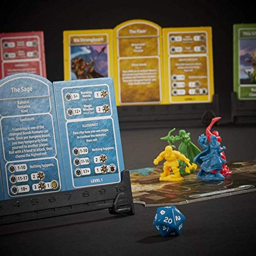 Hasbro Gaming Dungeons & Dragons Adventure Begins, Cooperative Fantasy Board Game, Fast Entry to The World of D&D, Family Game for 2-4 Players, 10 and Up