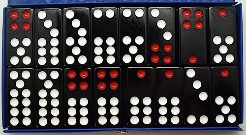 Las Vegas Style Pai Gow Tile Set - 32 Tiles, New Chinese Domino Game with Compact Travel Case for Home Casino Play