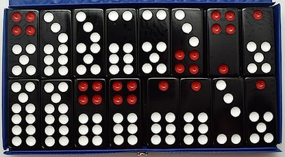 Las Vegas Style Pai Gow Tile Set - 32 Tiles, New Chinese Domino Game with Compact Travel Case for Home Casino Play
