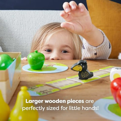 HABA My Very First Games - First Orchard Toddler Game - My First Orchard Game, Cooperative Toddler Board Games for 2 Year Olds - Made in Germany | This cooperative learning game is perfect for preschool, family game night, toddler activities, and educatio