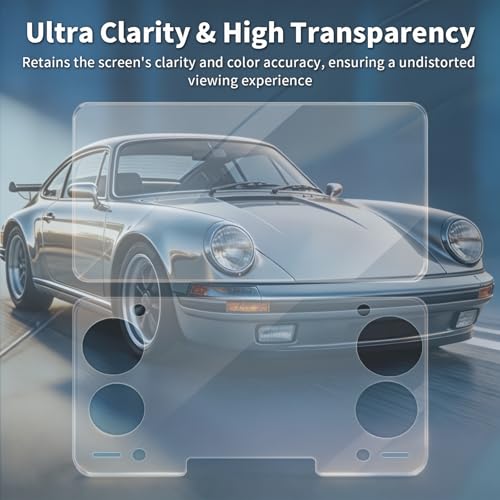 2Set Dual Screen Handheld Console Screen Protector for Ayn Thor | [New Version 2026] Tempered Glass 9H Scratch-resistant HD Protective Upper and Bottom Screen Protectors