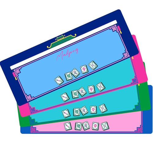 4Pcs Mahjong Card Line Reader, Multicolor Mah Jongg Line Finder | Mahjong Line Finder for Strategy Tool for Beginners, for Travel, Parties, Competitions, Game Nights - color: Multicolor