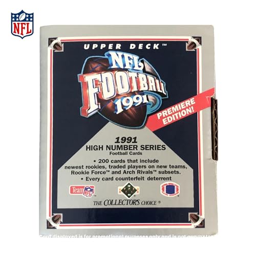 Upper Deck 1991 NFL Football High Number Series Box