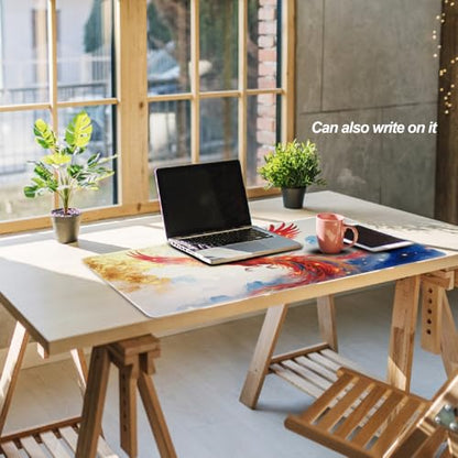 XXL Gaming Mouse Pad 35.4x15.7 Professional Large Mouse Pad & Computer Game Mouse Mat-90x40 Phoenixcmh - color: 90x40 Phoenixcmh, size: 35.4L x 15.7W inches