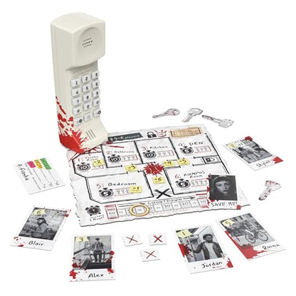 Spin Master Games Murder Phone Social Deduction Party Game | A Game of Betrayal For Families & Adults, Use The Interactive Phone To Save Your Friend, For 4-10 Players, Ages 13 & Up