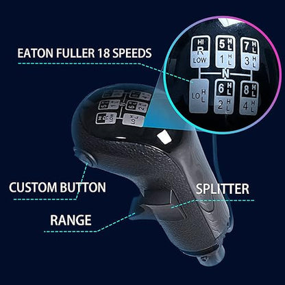 HCXLELD USB Shifter Knob for ATS & ETS2 PC For Logitech G29 G920 G923 Driving Force Shifter Thrustmaster Th8a Th8s Fanatec SQ PXN A7 and other DIY shifter