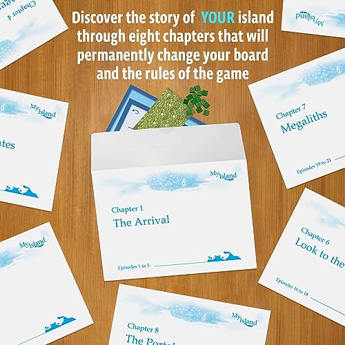 Thames & Kosmos My Island | Legacy Family Board Game | 24-Episode Island-Building Campaign | By Reiner Knizia | 2–4 Players | Ages 10+ - style: My island