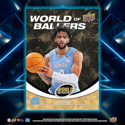 Upper Deck World of Sports Volume 1 Blaster Box (Pack of 3) - size: 1.33425 cubic inches (Pack of 3)